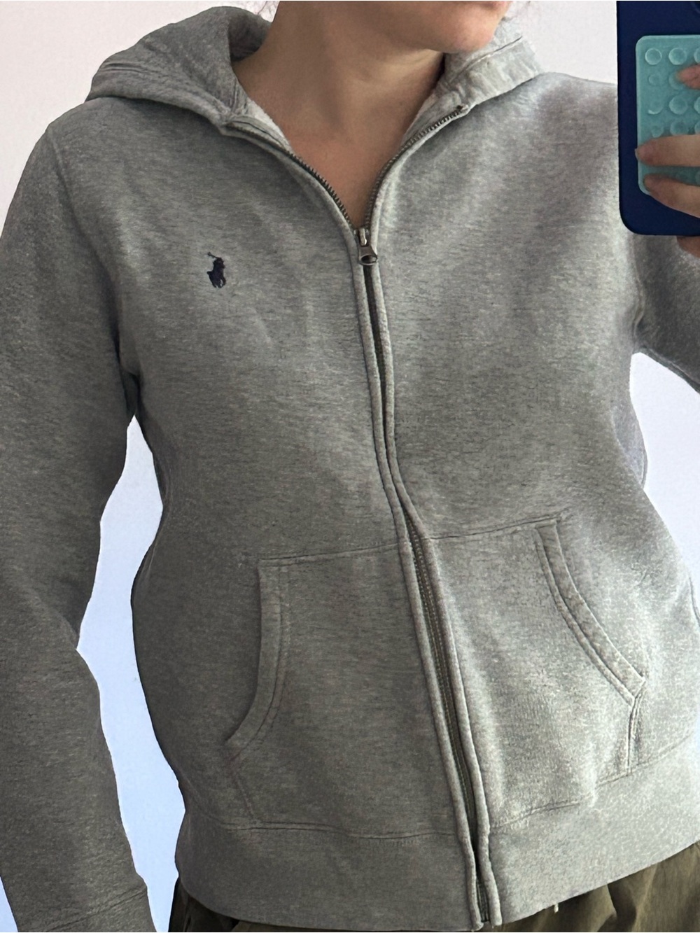 Polo Ralph Lauren Grey Zip up sweater
